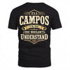 CAMPOS HH-F003–Personalized Name Quote Apparel “It’s an NAME Thing You Wouldn’t Understand”