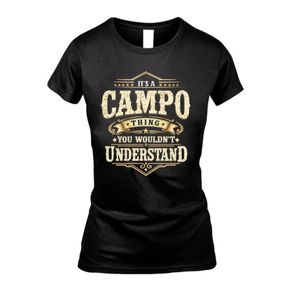 CAMPO HH-F009–Personalized Name Quote Apparel “It’s an NAME Thing You Wouldn’t Understand”