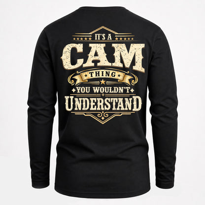 CAM HH-F003–Personalized Name Quote Apparel “It’s an NAME Thing You Wouldn’t Understand”