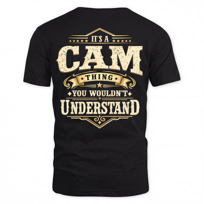 CAM HH-F003–Personalized Name Quote Apparel “It’s an NAME Thing You Wouldn’t Understand”