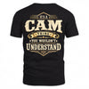 CAM HH-F003–Personalized Name Quote Apparel “It’s an NAME Thing You Wouldn’t Understand”