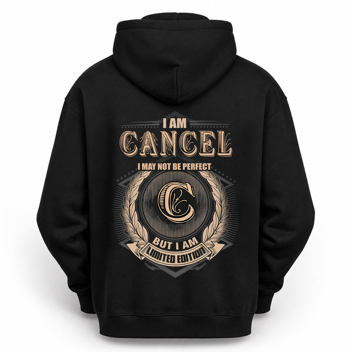 CANCEL 2K-101–Personalized Name Quote Apparel “I Am NAME May Not Be Perfect But I Am Limited Edition”