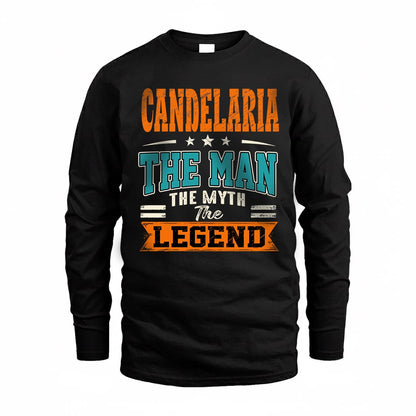 CANDELARIA HH F007 The Man The Myth The Legend Personalized Shirt – Gift for Men