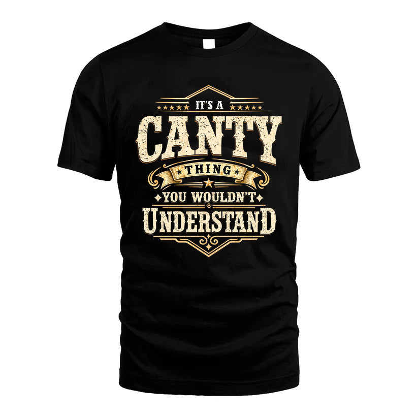CANTY HH-F009–Personalized Name Quote Apparel “It’s an NAME Thing You Wouldn’t Understand”