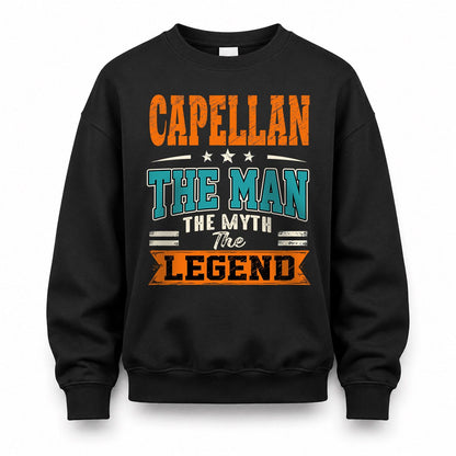 CAPELLAN HH F007 The Man The Myth The Legend Personalized Shirt – Gift for Men