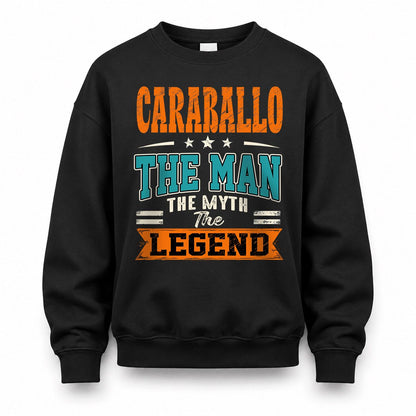 CARABALLO HH F007 The Man The Myth The Legend Personalized Shirt – Gift for Men