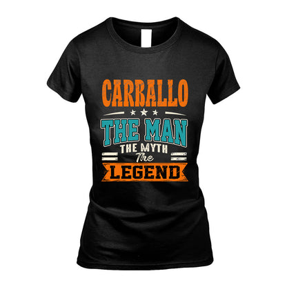 CARBALLO HH F007 The Man The Myth The Legend Personalized Shirt – Gift for Men