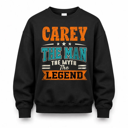 CAREY HH F007 The Man The Myth The Legend Personalized Shirt – Gift for Men
