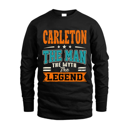 CARLETON HH F007 The Man The Myth The Legend Personalized Shirt – Gift for Men