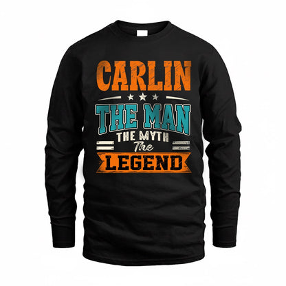 CARLIN HH F007 The Man The Myth The Legend Personalized Shirt – Gift for Men
