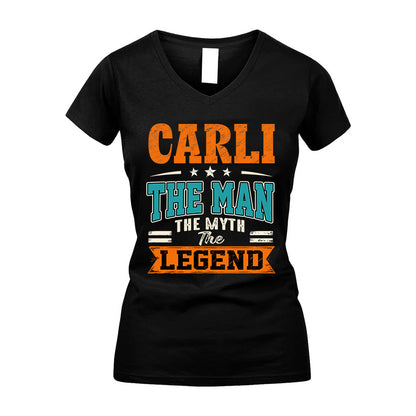 CARLI HH F007 The Man The Myth The Legend Personalized Shirt – Gift for Men
