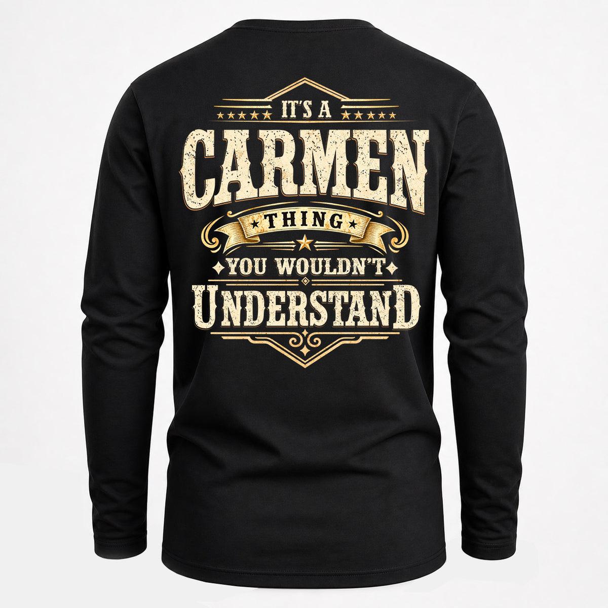 CARMEN HH-F003–Personalized Name Quote Apparel “It’s an NAME Thing You Wouldn’t Understand”