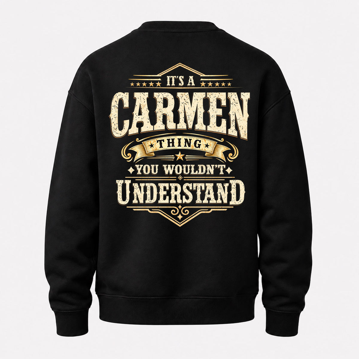 CARMEN HH-F003–Personalized Name Quote Apparel “It’s an NAME Thing You Wouldn’t Understand”