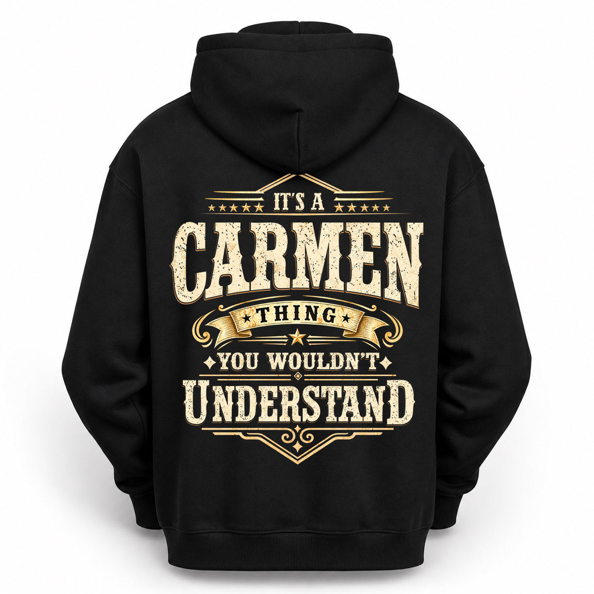 CARMEN HH-F003–Personalized Name Quote Apparel “It’s an NAME Thing You Wouldn’t Understand”