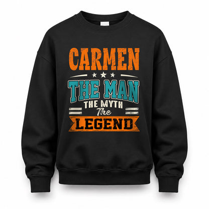 CARMEN HH F007 The Man The Myth The Legend Personalized Shirt – Gift for Men