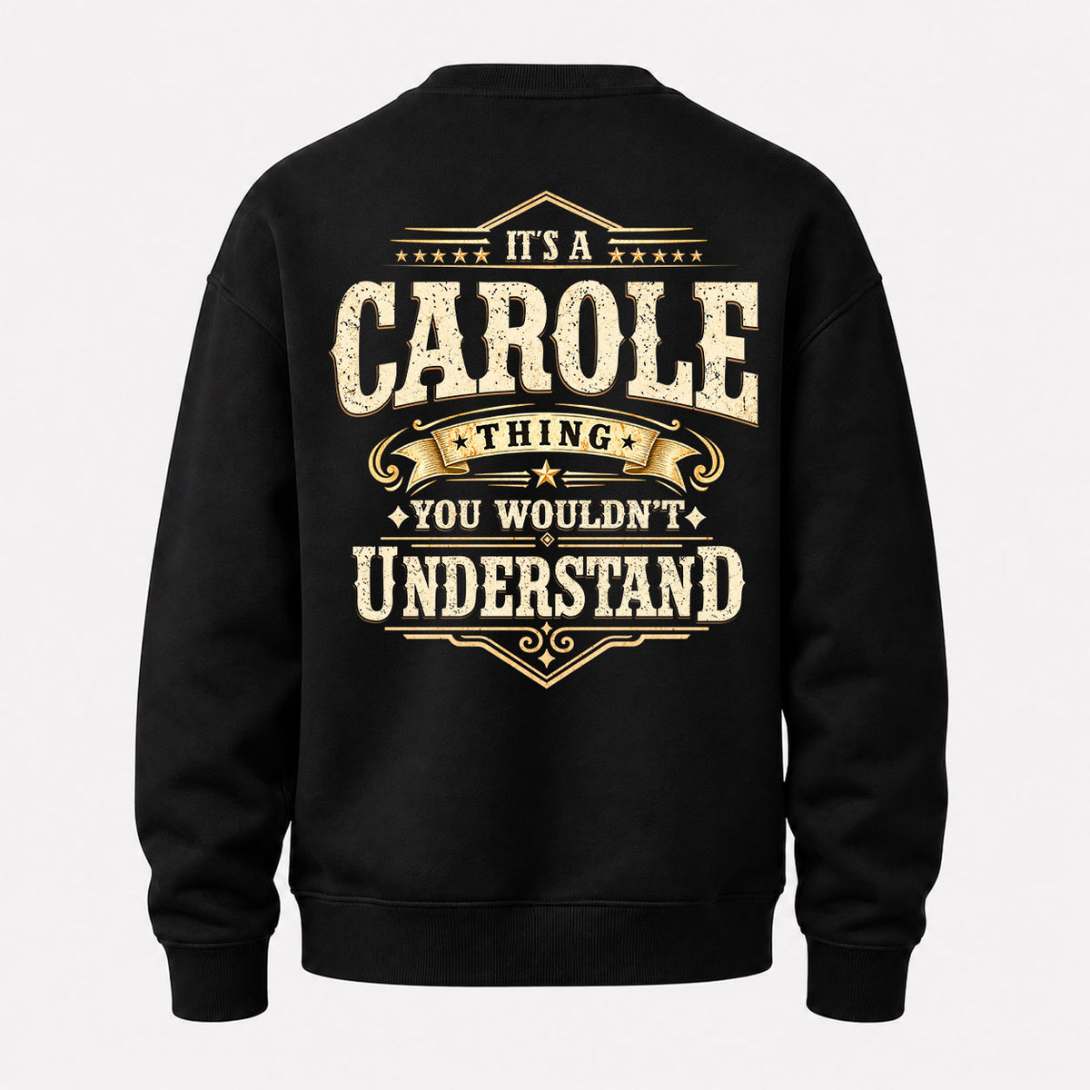 CAROLE HH-F003–Personalized Name Quote Apparel “It’s an NAME Thing You Wouldn’t Understand”