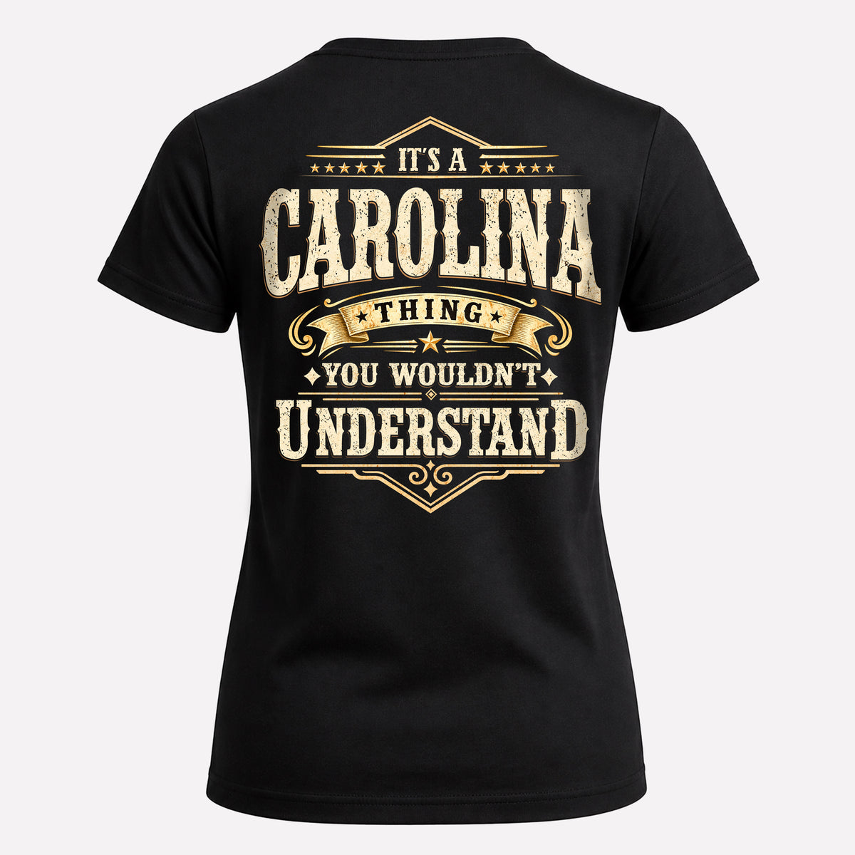 CAROLINA HH-F003–Personalized Name Quote Apparel “It’s an NAME Thing You Wouldn’t Understand”