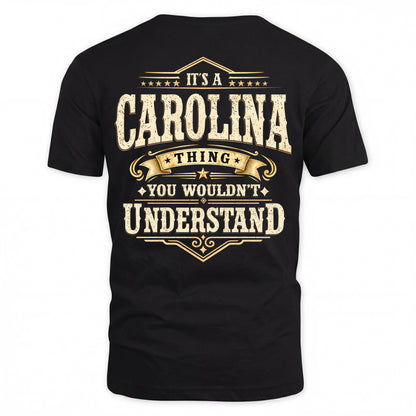 CAROLINA HH-F003–Personalized Name Quote Apparel “It’s an NAME Thing You Wouldn’t Understand”