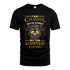 I Am Carol, I May Not Be Perfect, But I Am Limited Edition – Personalized Skull T-Shirt