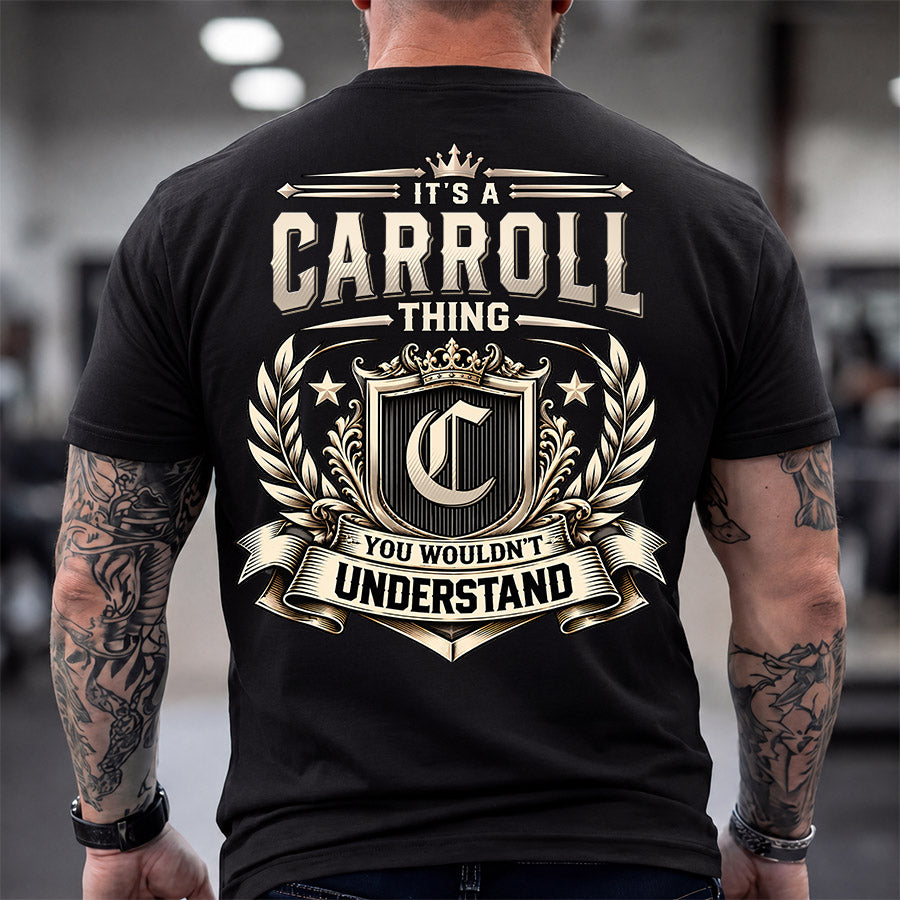 CARROLL HH-F006 Thing Personalized Name T Shirt – You Wouldn’t Understand
