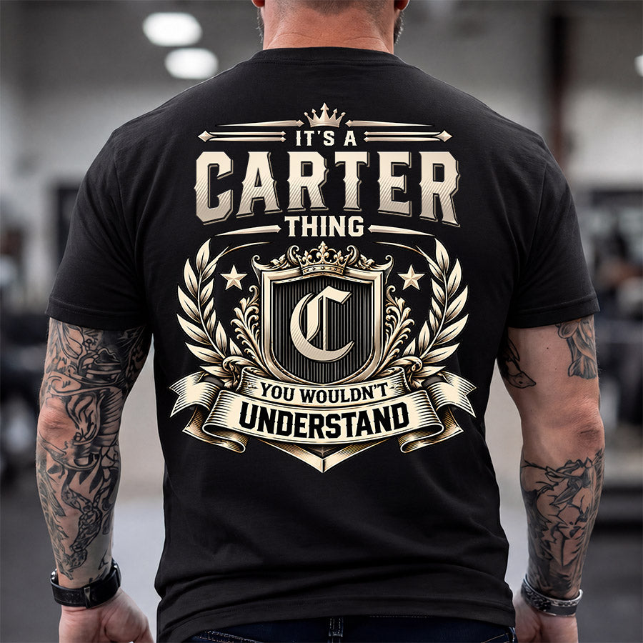 CARTER HH-F006 Thing Personalized Name T Shirt – You Wouldn’t Understand