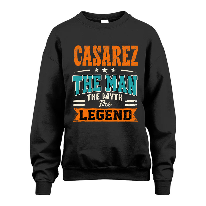 CASAREZ HH F007 The Man The Myth The Legend Personalized Shirt – Gift for Men