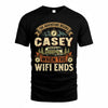 CASEY TT898-K6-229 – Personalized Funny Camping Quote Apparel “The Adventure Begins When The WiFi Ends”