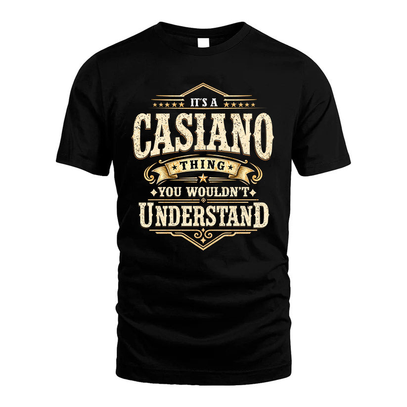 CASIANO HH-F009–Personalized Name Quote Apparel “It’s an NAME Thing You Wouldn’t Understand”