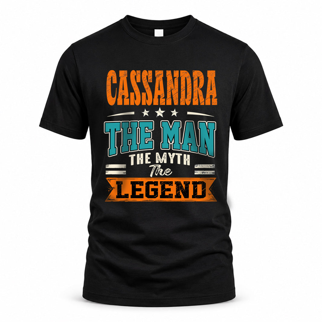 CASSANDRA HH F007 The Man The Myth The Legend Personalized Shirt – Gift for Men