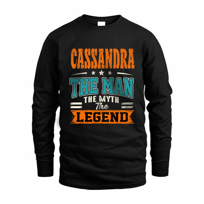 CASSANDRA HH F007 The Man The Myth The Legend Personalized Shirt – Gift for Men