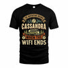 CASSANDRA TT898-K6-229 – Personalized Funny Camping Quote Apparel “The Adventure Begins When The WiFi Ends”