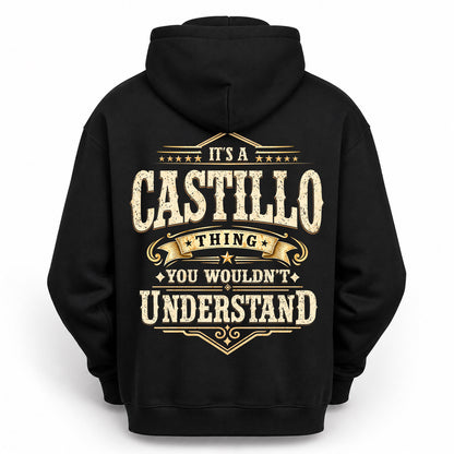CASTILLO HH-F003–Personalized Name Quote Apparel “It’s an NAME Thing You Wouldn’t Understand”