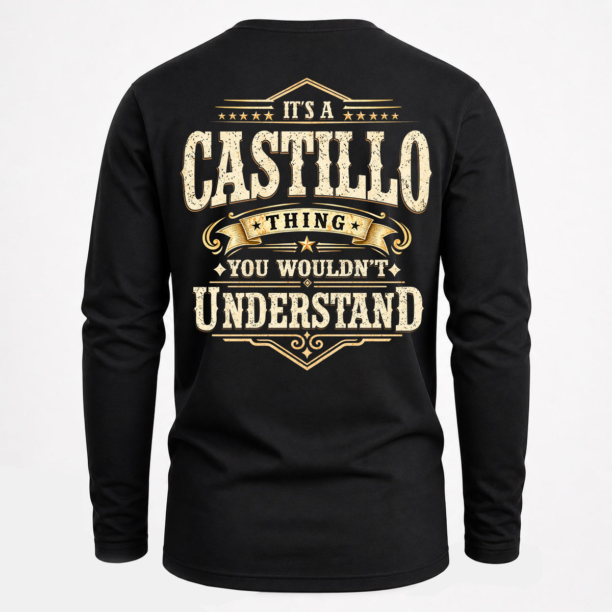CASTILLO HH-F003–Personalized Name Quote Apparel “It’s an NAME Thing You Wouldn’t Understand”