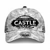 CASTLE TC01 HH79 Team Your Name Hat, Personalized Camo Baseball Cap, Custom Family Gift, Gift for Him Her