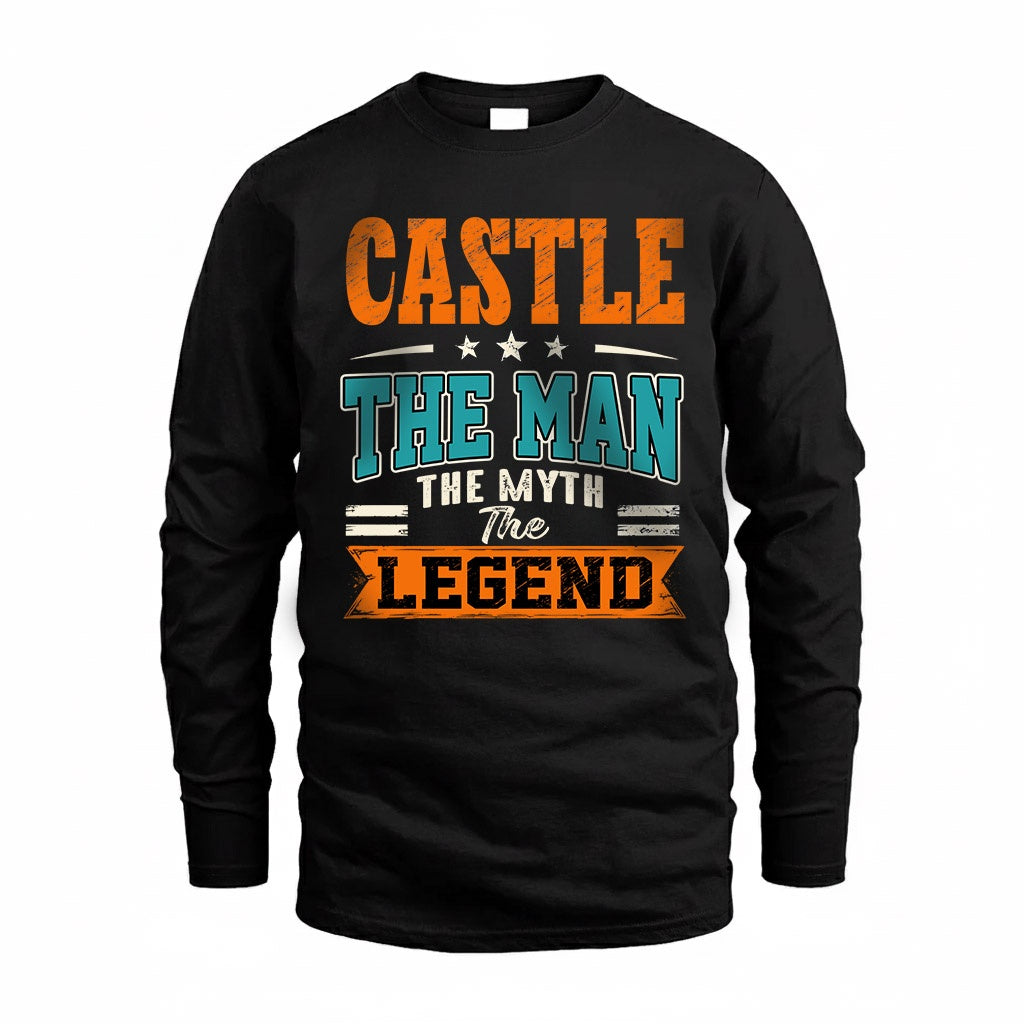 CASTLE HH F007 The Man The Myth The Legend Personalized Shirt – Gift for Men