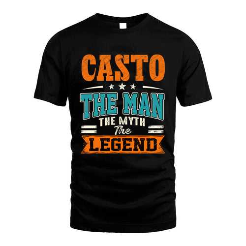 CASTO HH F007 The Man The Myth The Legend Personalized Shirt – Gift for Men