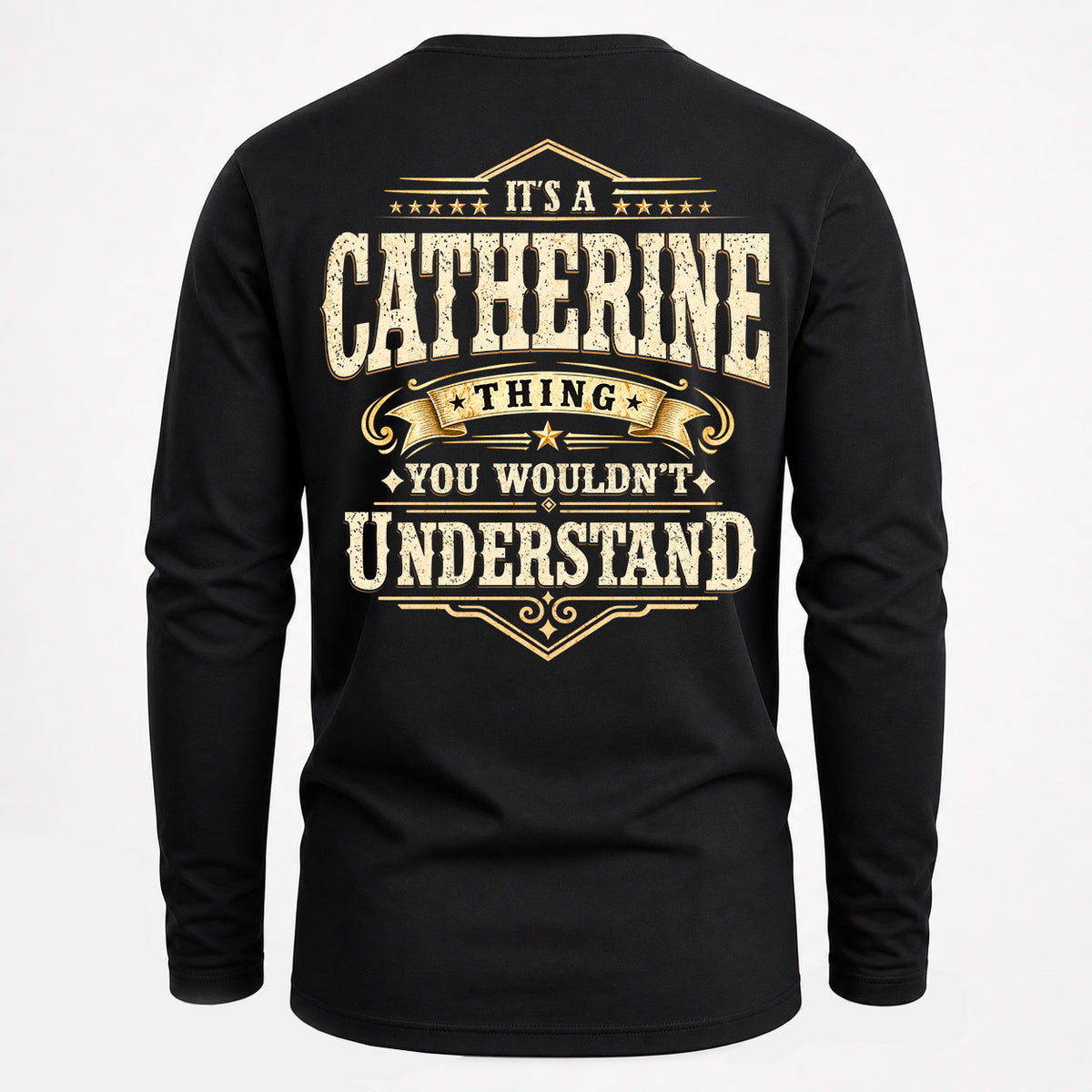 CATHERINE HH-F003–Personalized Name Quote Apparel “It’s an NAME Thing You Wouldn’t Understand”