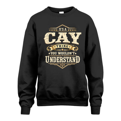 CAY HH-F009–Personalized Name Quote Apparel “It’s an NAME Thing You Wouldn’t Understand”
