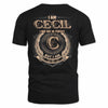 CECIL 2K-101–Personalized Name Quote Apparel “I Am NAME May Not Be Perfect But I Am Limited Edition”