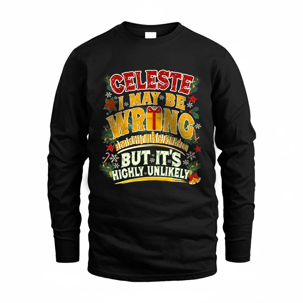 CELESTE HH-F010 Personalized Name Funny Tshirt