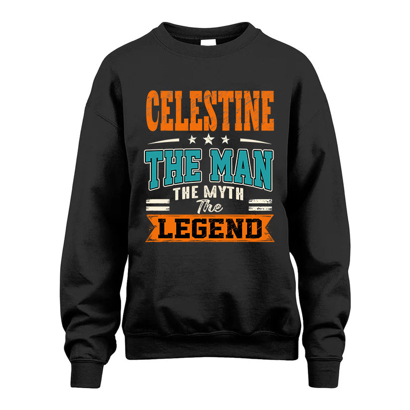 CELESTINE HH F007 The Man The Myth The Legend Personalized Shirt – Gift for Men