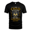 I Am Chad, I May Not Be Perfect, But I Am Limited Edition – Personalized Skull T-Shirt