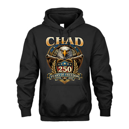 CHAD HH88-K250-104...250 Years Of Freedom 1776-2026