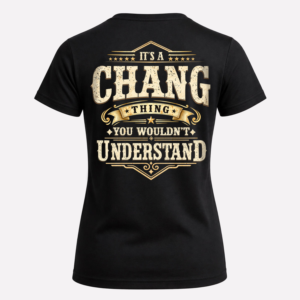 CHANG HH-F003–Personalized Name Quote Apparel “It’s an NAME Thing You Wouldn’t Understand”