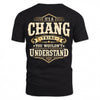 CHANG HH-F003–Personalized Name Quote Apparel “It’s an NAME Thing You Wouldn’t Understand”