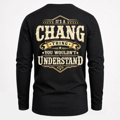 CHANG HH-F003–Personalized Name Quote Apparel “It’s an NAME Thing You Wouldn’t Understand”