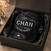 CHAN TC03 HH79  Personalized Black Camo Baseball Cap, Custom Name Family Hat