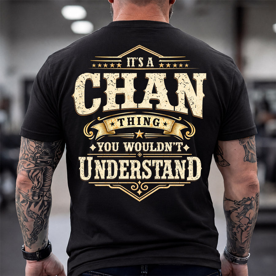 CHAN HH-F003–Personalized Name Quote Apparel “It’s an NAME Thing You Wouldn’t Understand”