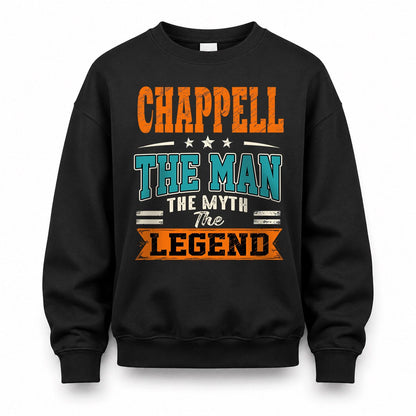 CHAPPELL HH F007 The Man The Myth The Legend Personalized Shirt – Gift for Men