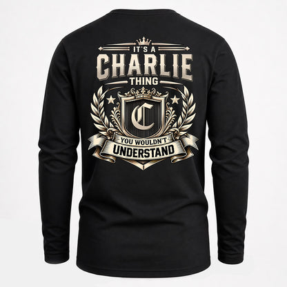 CHARLIE HH-F006 Thing Personalized Name T Shirt – You Wouldn’t Understand